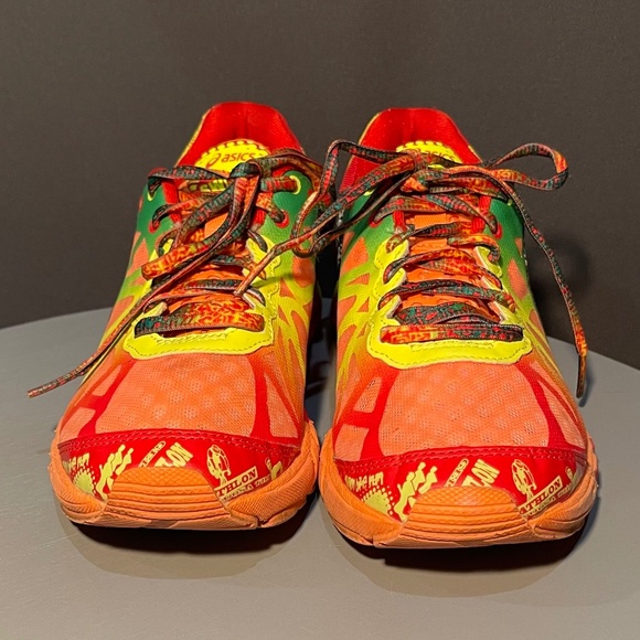 ASICS Gel-Noosa Tri 9 Women’s 7.5 – Bright Orange / Red Pepper / Flash Yellow - Picture 2 of 5
